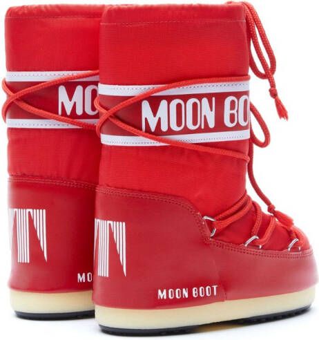Moon Boot Kids Icon moon boots Red