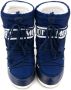 Moon Boot Kids logo lace-up snow boots Blue - Thumbnail 3