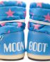 Moon Boot Kids logo-print ankle-length boots Blue - Thumbnail 4