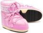 Moon Boot Kids logo-print lace-up ankle boots Pink - Thumbnail 2