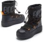 Moon Boot Kids logo-print lace-up snow boots Black - Thumbnail 4