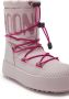 Moon Boot Kids logo-print lace-up snow boots Pink - Thumbnail 2
