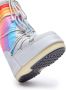 Moon Boot Kids logo-print round-toe boots Grey - Thumbnail 4