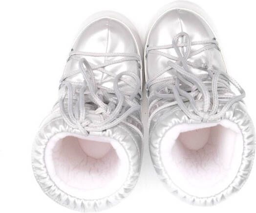 Moon Boot Kids Moon logo padded boots White