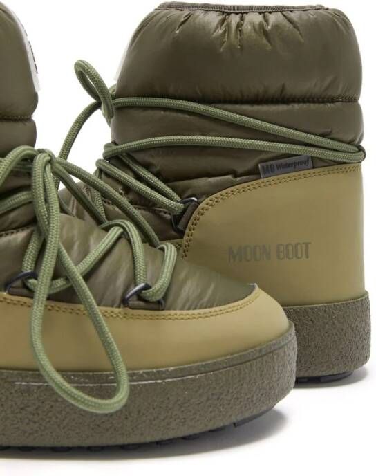Moon Boot Kids ProTECHt Junior snow boots Green