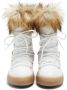 Moon Boot logo-print faux-fur boots White - Thumbnail 3