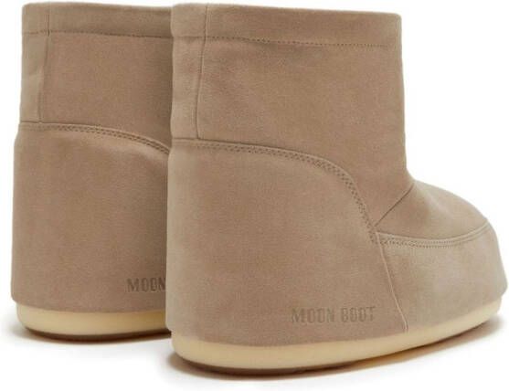 Moon Boot NOLACE LOW SUEDE ANKLE BOOT Neutrals