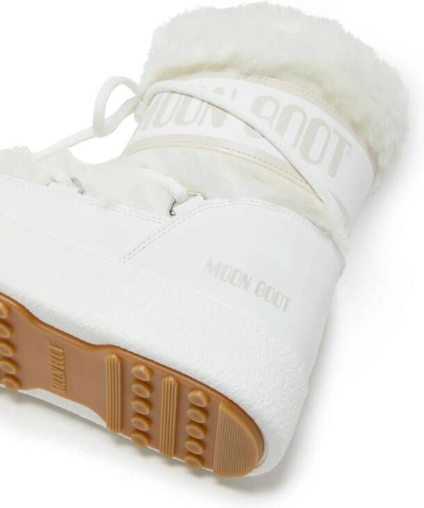 Moon Boot LTrack faux-fur padded boots White