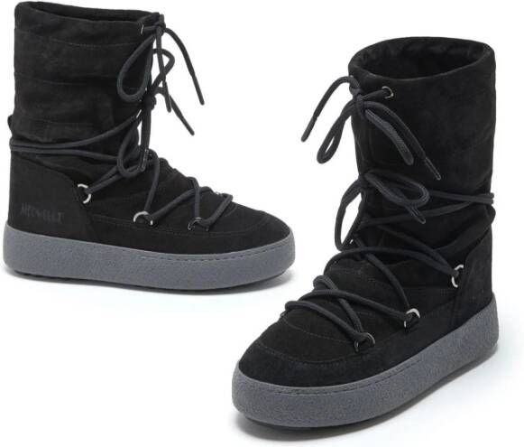 Moon Boot LTrack Suede boots Black