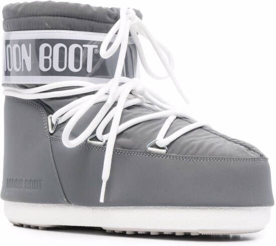 Moon Boot Mars Reflex reflective snow boots Grey