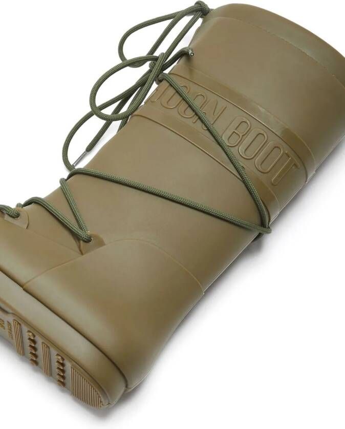 Moon Boot Rain water-repellent boots Green