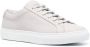 Moorer lace-up leather sneakers Grey - Thumbnail 2