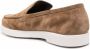 Moorer suede slip-on loafers Brown - Thumbnail 3