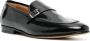 Moreschi almond-toe leather loafers Black - Thumbnail 2