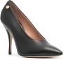 Moschino 100mm leather pumps Black - Thumbnail 2