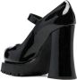 Moschino 125mm chunky leather pumps Black - Thumbnail 3