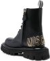 Moschino 45mm logo-print ankle boots Black - Thumbnail 3