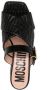Moschino 60mm leather mules Black - Thumbnail 4