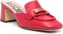 Moschino 65mm logo-lettering mules Red - Thumbnail 2