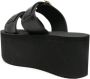 Moschino 70mm platform sandals Black - Thumbnail 3
