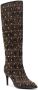 Moschino 75mm crystal-embellished boots Brown - Thumbnail 2
