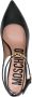 Moschino 80mm leather pumps Black - Thumbnail 4