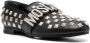 Moschino all-over stud-embellished loafers Black - Thumbnail 2