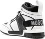 Moschino asymmetric lace-up sneakers Black - Thumbnail 3