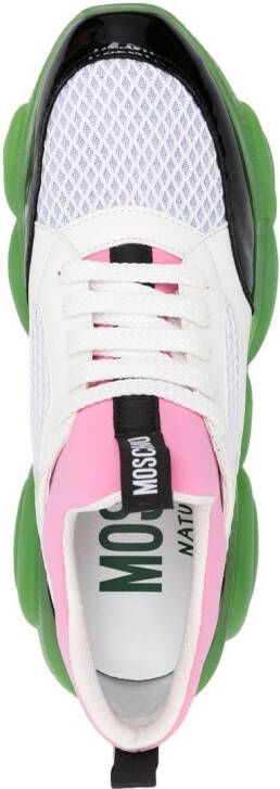 Moschino bubble-sole low-top sneakers White