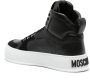 Moschino Bumps & Stripes high-top sneakers Black - Thumbnail 3