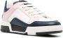 Moschino colour-block low-top leather sneakers White - Thumbnail 2