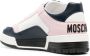 Moschino colour-block low-top leather sneakers White - Thumbnail 3