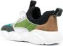 Moschino colour-block panelled sneakers Green - Thumbnail 3