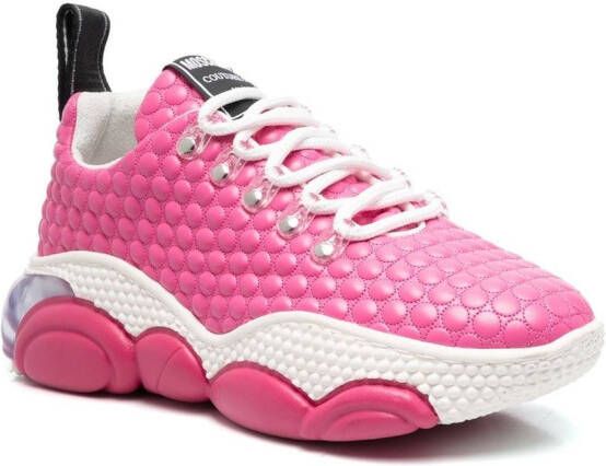 Moschino Double Bubble low-top sneakers Pink