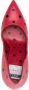 Moschino heart-appliqué polka dot pumps Red - Thumbnail 4