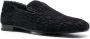 Moschino jacquard leather loafers Black - Thumbnail 2