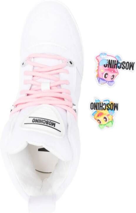 Moschino Kevin high-top sneakers White