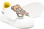Moschino Kids embroidered Toy Bear sneakers White - Thumbnail 2