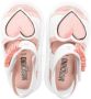 Moschino Kids heart-patch leather sandals White - Thumbnail 3