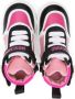 Moschino Kids high-top leather sneakers Pink - Thumbnail 3