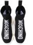 Moschino Kids intarsia logo hi-top sneakers Black - Thumbnail 3