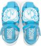 Moschino Kids Leo Teddy-appliqué sandals Blue - Thumbnail 3
