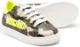 Moschino Kids logo-embroidered camouflage sneakers Neutrals - Thumbnail 2