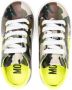 Moschino Kids logo-embroidered camouflage sneakers Neutrals - Thumbnail 3