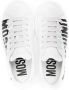 Moschino Kids logo-print low-top sneakers White - Thumbnail 3