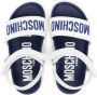 Moschino Kids logo-print open-toe sandals White - Thumbnail 3