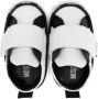 Moschino Kids logo-trim touch-strap sneakers White - Thumbnail 3