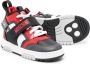 Moschino Kids mid-top logo-print sneakers Red - Thumbnail 2