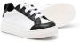 Moschino Kids panelled low-top sneakers White - Thumbnail 1