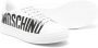 Moschino Kids side logo-print sneakers White - Thumbnail 2
